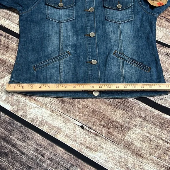 Route 66 NWT Denim Jacket - size Large - Picture 11 of 12